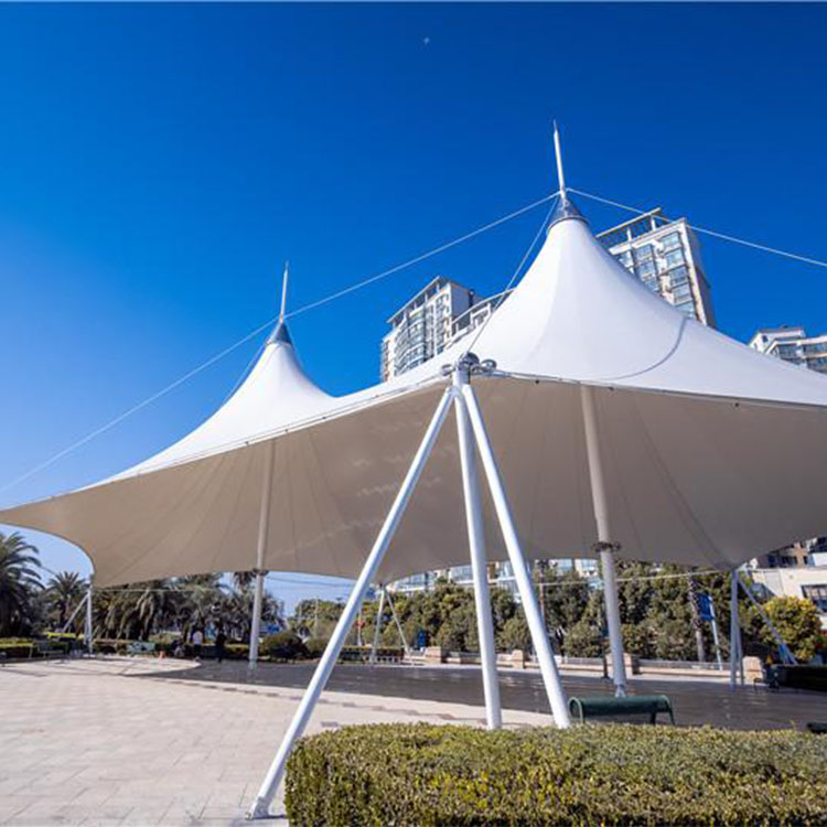 湘阴县膜结构景观棚