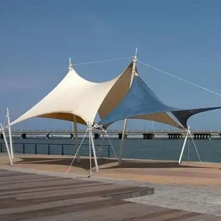 湘阴县膜结构景观棚