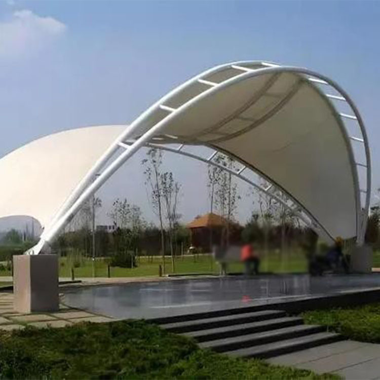 湘阴县膜结构景观棚