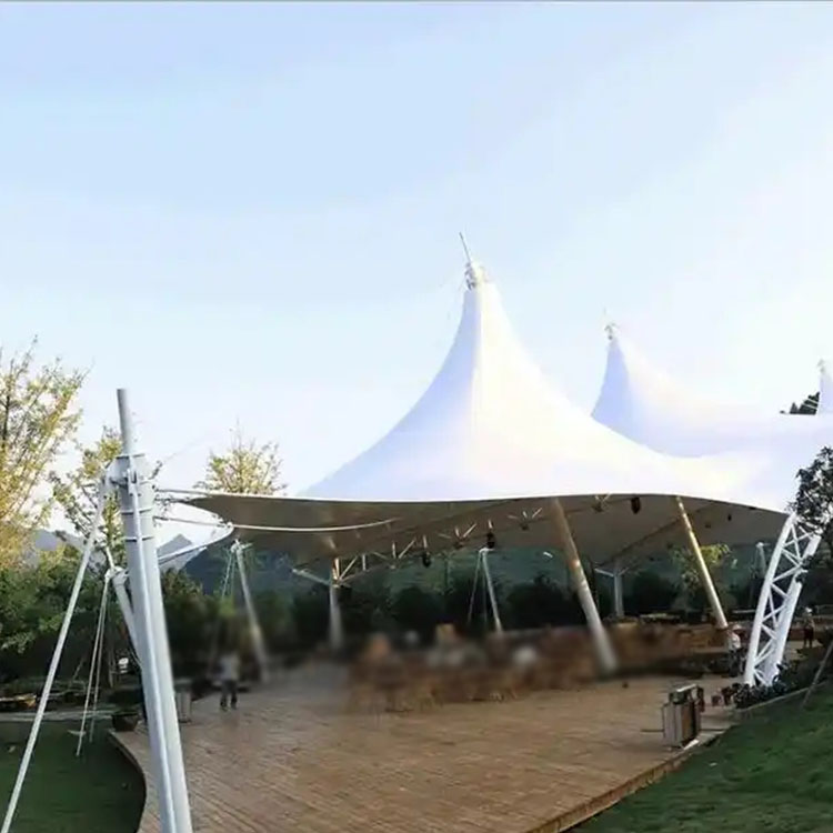 湘阴县膜结构景观棚