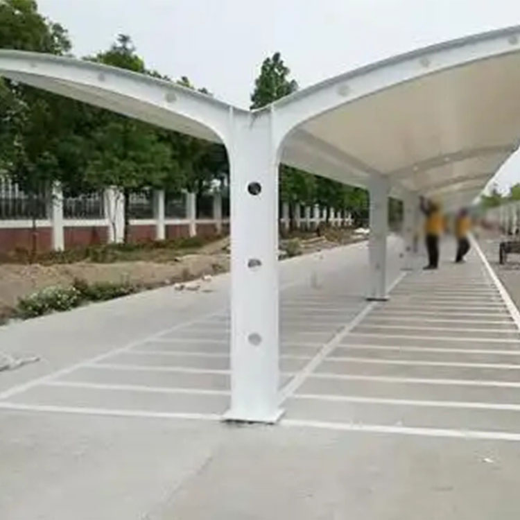 湘阴县膜结构电动车棚