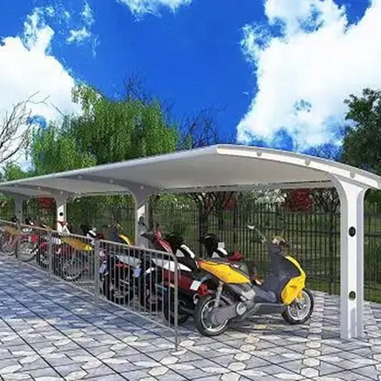 湘阴县膜结构电动车棚